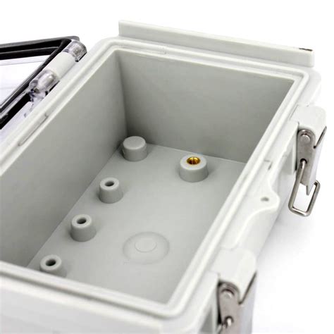 hinged cover electrical box|weatherproof box with hinged lid.